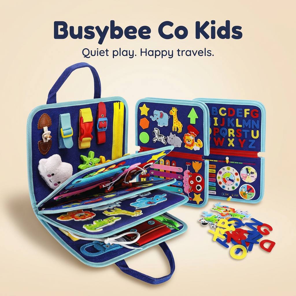 BusyBee Montessori Busy Board