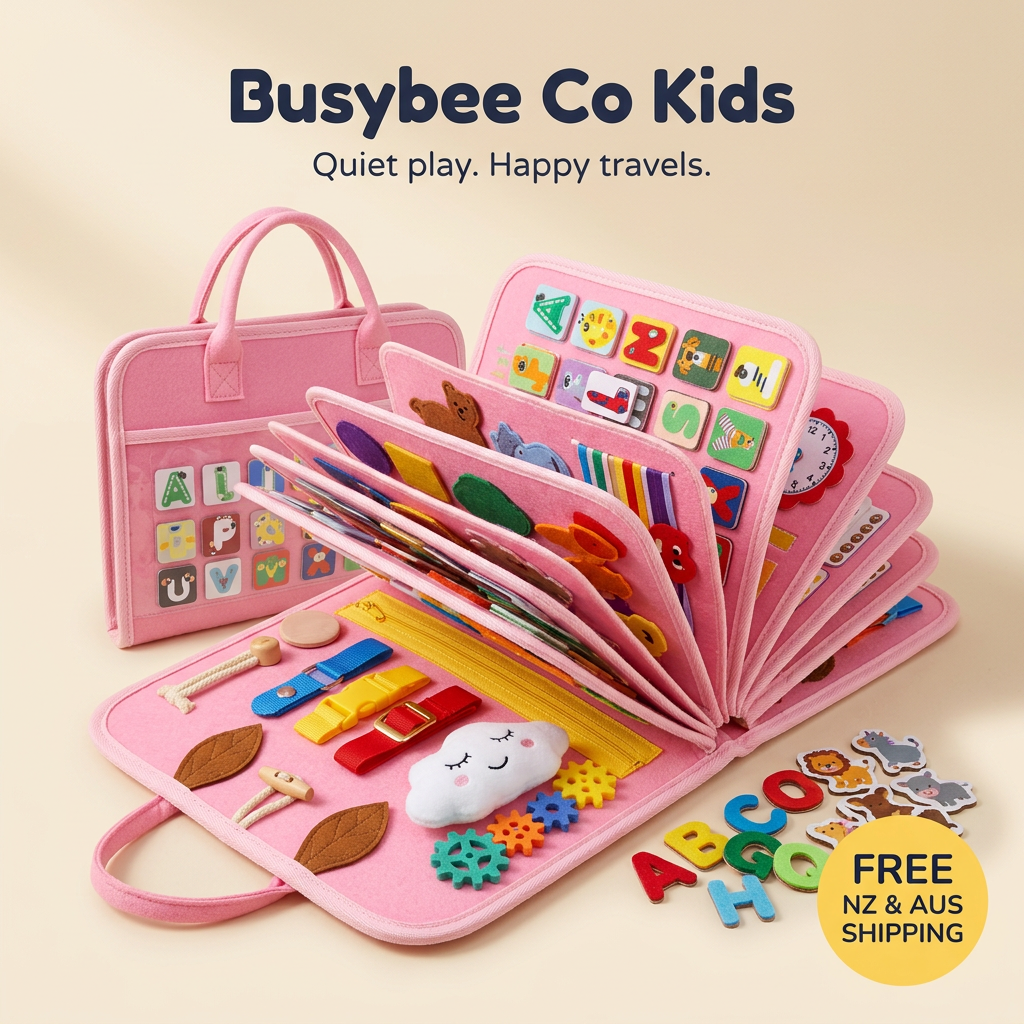 BusyBee Montessori Busy Board